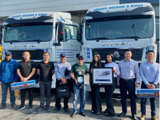 first SITRAK AMT tractor delivery